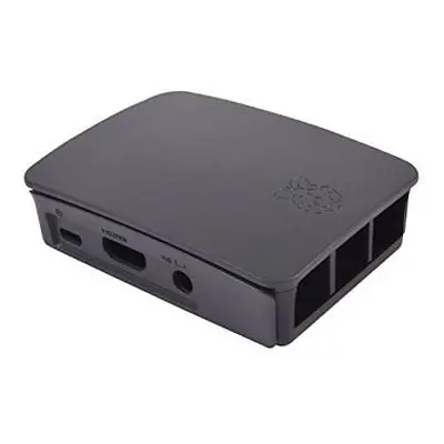 Raspberry Pi RPI3-CASE-BLK-GRY accessoire pour carte de développent Logement Noir, Gris - Neuf