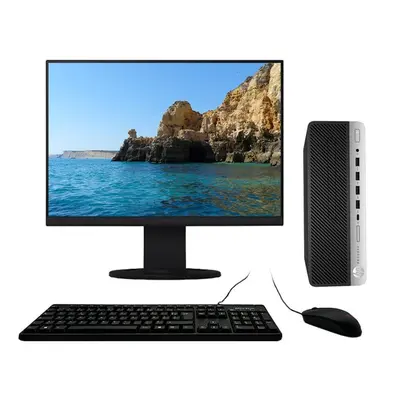 PC 600 G4 SFF i5-8500T 3.50GHz 8Go/1To SSD Wifi W11 + Ecran 22 - Très bon état