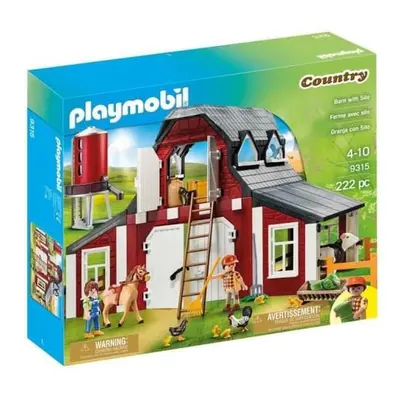 PLAYMOBIL - 9315 - Ferme avec silo - Neuf