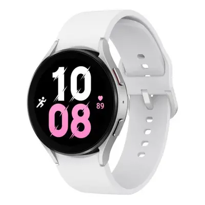 Galaxy Watch5 44mm boitier Argent - Super AMOLED - Bluetooth + 4G - Blanc - Neuf