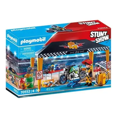 PLAYMOBIL - 70552 - Stuntshow Atelier de reparation - Neuf