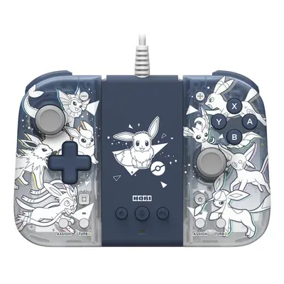 Hori Split Pad Compact Eevee Evolutions Bleu, Blanc Manette de jeu Nintendo Switch - Neuf