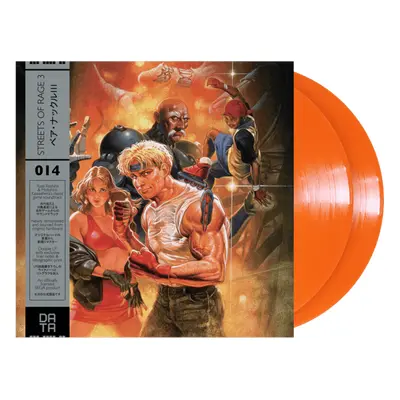 Streets Of Rage 3 Translucent Orange OST Vinyle - 2LP - Neuf