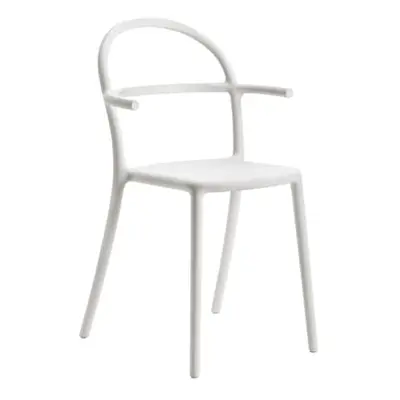 Kartell - Fauteuil empilable Generic - Blanc - Prolypopylène - Designer Philippe Starck