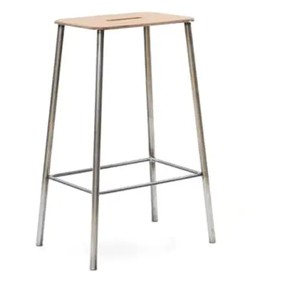 Frama - Tabouret de bar Adam - Beige - Acier - Designer Toke Lauridsen