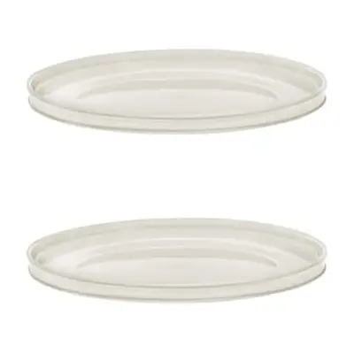 Serax - Assiette Dune - Blanc - Porcelaine - Designer Kelly Wearstler