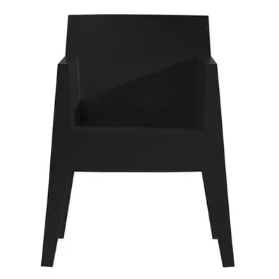 Driade - Fauteuil empilable Toy - Noir - Polypropylène - Designer Philippe Starck