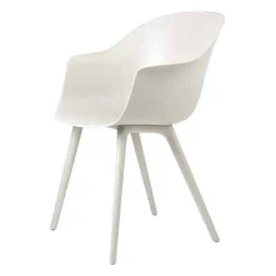 Gubi - Fauteuil Bat - Blanc - Polypropylène - Designer GamFratesi