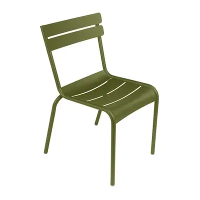 Fermob - Chaise empilable Luxembourg - Vert - Aluminium - Designer Frédéric Sofia