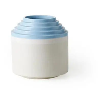 Bitossi Home - Vase Projet Memphis - Bleu - Céramique - Designer Ettore Sottsass