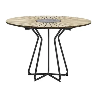 Houe - Table ronde Circle - Bois naturel - Métal laqué époxy - Designer Henrik Pedersen