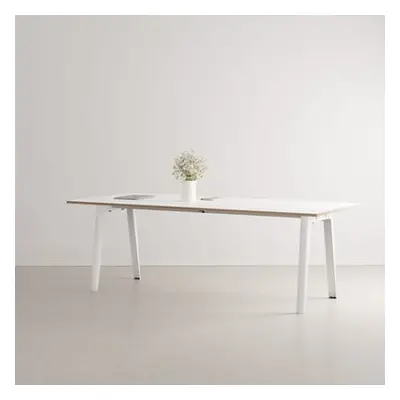 TIPTOE - Table rectangulaire New Modern - Blanc - Acier thermolaqué