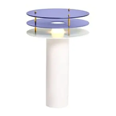 Axel Chay - Lampe de table Modulation - Bleu - Laiton - Designer Axel Chay