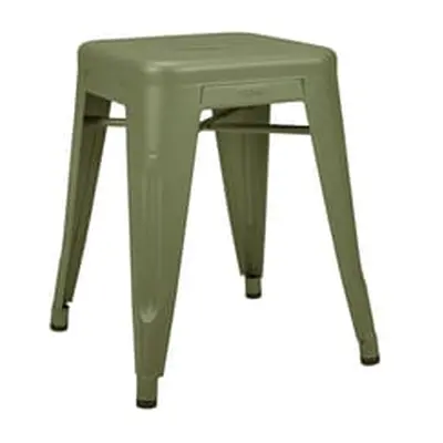 Tolix - Tabouret empilable Tabouret - Vert - Acier laqué - Designer Xavier Pauchard