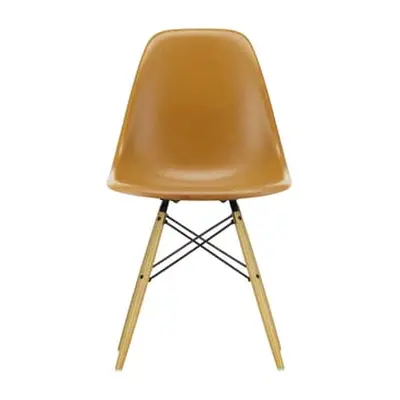 Vitra - Chaise Eames Fiberglass Side Chair - Jaune - Polyester renforcé de fibre de verre - Desi