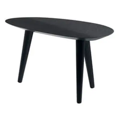 Zanotta - Table basse Tweed Mini - Noir - Bois plaqué rouvre verni - Designer Studio Garcia Cumi