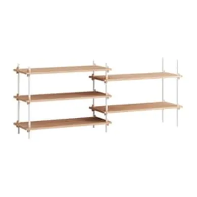 MOEBE - Etagère Shelving System - Bois naturel - MDF placage chêne