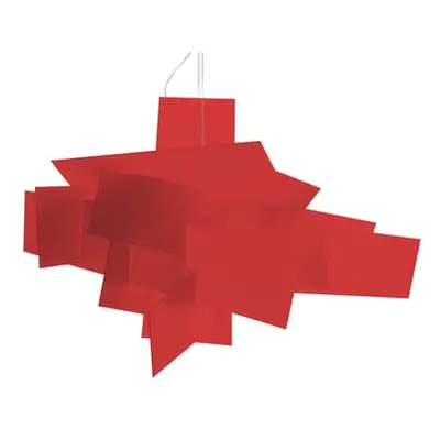 Foscarini - Suspension Big Bang - Rouge - Méthacrylate - Designer Jimenez Vicente Garcia