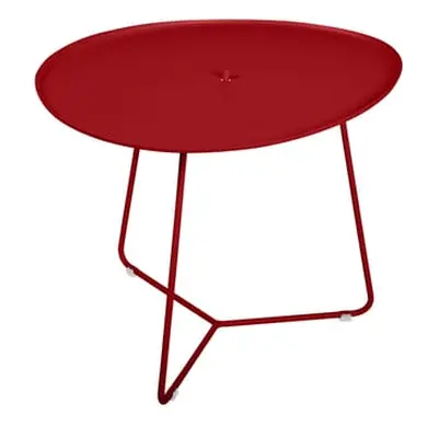 Fermob - Table basse Cocotte - Rouge - Acier peint - Designer Studio Fermob