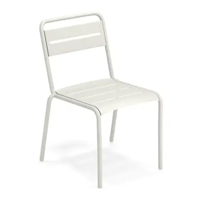 Emu - Chaise empilable Star - Blanc - Aluminium