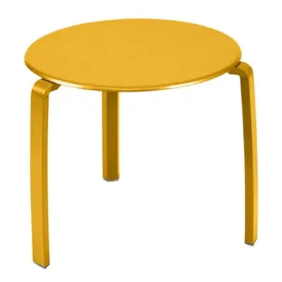 Fermob - Table d'appoint Alizé - Jaune - Aluminium peint - Designer Pascal Mourgue