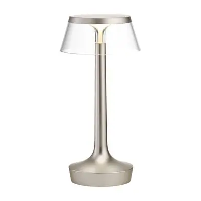 Flos - Lampe sans fil rechargeable Bon Jour - Transparent - PMMA - Designer Philippe Starck