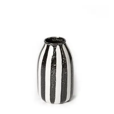 Maison Sarah Lavoine - Vase Palmaria - Noir - Céramique émaillée - Designer Sarah Lavoine