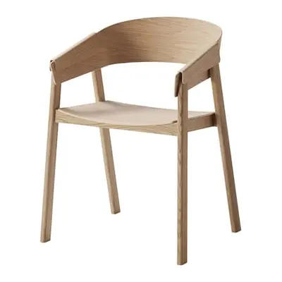 Muuto - Fauteuil Cover - Bois naturel - Chêne naturel - Designer Thomas Bentzen