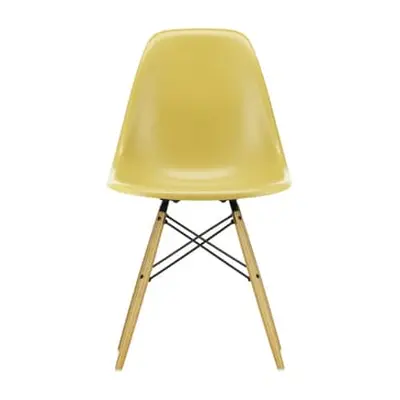 Vitra - Chaise Eames Fiberglass Side Chair - Jaune - Polyester renforcé de fibre de verre - Desi