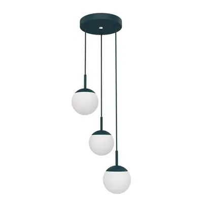 Fermob - Lampe connectée Mooon - Bleu - Aluminium - Designer Tristan Lohner