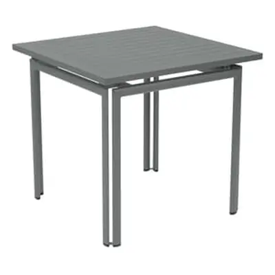 Fermob - Table carrée Costa - Gris - Aluminium laqué - Designer Studio Fermob