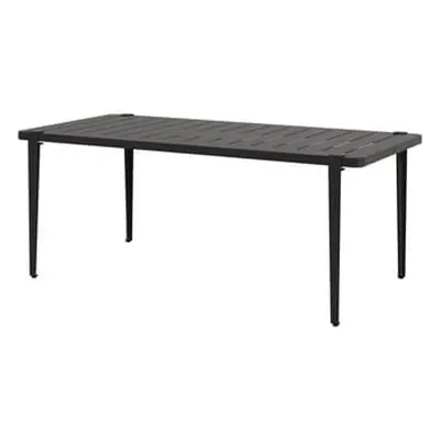 TIPTOE - Table rectangulaire Midi - Noir - Acier thermolaqué