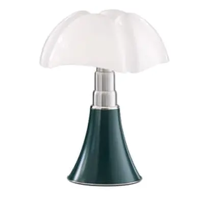 Martinelli Luce - Lampe de table Pipistrello - Vert - Acier inox brossé - Designer Gae Aulenti