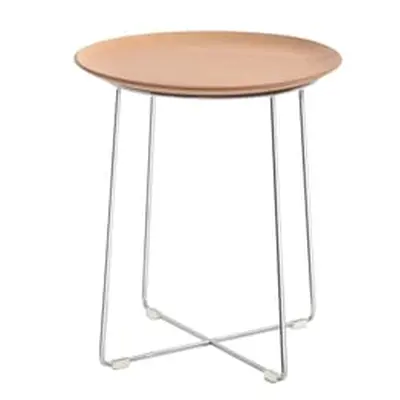 Kartell - Table d'appoint Smart Wood - Bois naturel - Frêne lamellé - Designer Philippe Starck