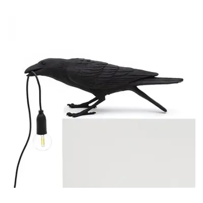 Seletti - Lampe de table Animaux - Noir - Résine - Designer Marcantonio