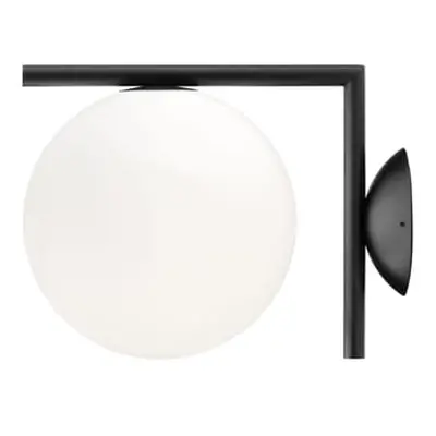 Flos - Applique IC - Noir - Acier verni - Designer Michael Anastassiades