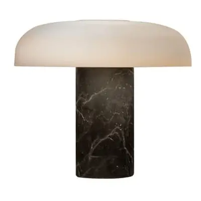 Fontana Arte - Lampe de table Tropico - Noir - Métal galvanisé - Designer Gabriele & Oscar Burat