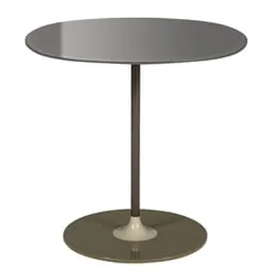 Kartell - Table d'appoint Thierry - Gris - Acier peint - Designer Piero Lissoni