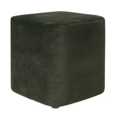 Ethnicraft - Pouf Cube - Vert - Mousse haute densité - Designer Jacques Deneef