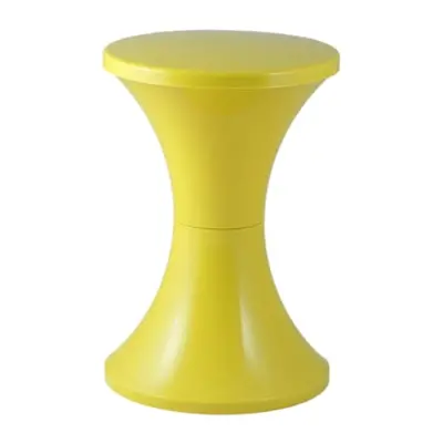 Stamp Edition - Tabouret Tabouret Tam Tam - Jaune - Polypropylène opaque - Designer Henry Masson