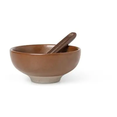 Ferm Living - Bol Vaisselle - Marron - Porcelaine émaillée