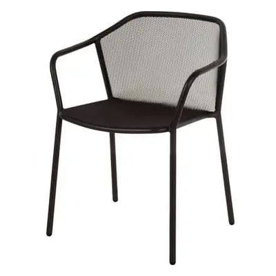 Emu - Fauteuil bridge Darwin - Noir - Acier verni - Designer LucidiPevere Studio