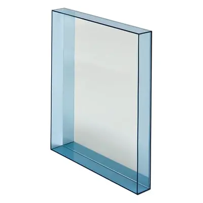 Kartell - Miroir mural Only me - Bleu - Miroir - Designer Philippe Starck