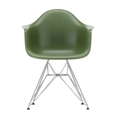 Vitra - Fauteuil Eames Plastic - Vert - Plastique recyclé post-consommation - Designer Charles &