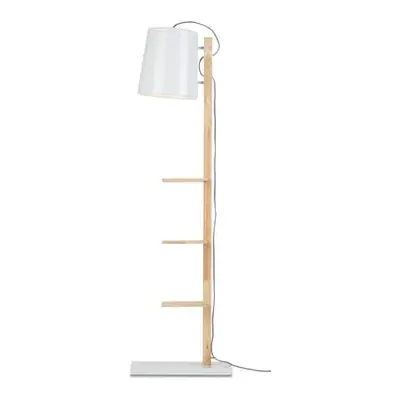 It's about Romi - Lampadaire Cambridge - Bois naturel - Fer