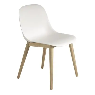 Muuto - Chaise Fiber - Blanc - Fibre de bois FSC - Designer Iskos-Berlin