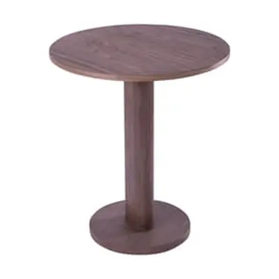 KANN DESIGN - Table ronde Galta - Marron - Placage hêtre teinté - Designer Cluzel / Pluchon