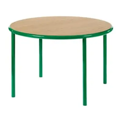 Valerie objects - Table ronde Wooden - Bois naturel - Chêne - Designer Muller Van Severen