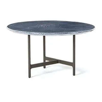 Ethimo - Table basse Calipso - Bleu - Pierre de lave - Designer Ilaria Marelli