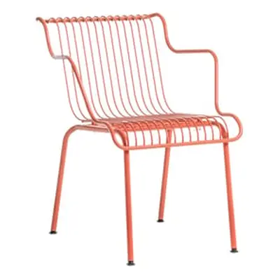 Magis - Fauteuil de repas empilable South - Orange - Acier - Designer Konstantin Grcic